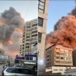  الجيش الإسرائيلي يضرب قاعدة للحرس الثوري وسط إيران وطهران تلوح برد مفاجئ - 1 - سيناء الإخبارية