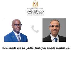 اتصال هاتفي بين مصر ورواندا يؤكد على تعزيز التعاون ودعم الاستقرار الإفريقي - 1 - سيناء الإخبارية