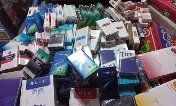 ضبط 420 علبة سجائر مجهولة المصدر في حملة تموينية بالشيخ زويد - 1 - سيناء الإخبارية