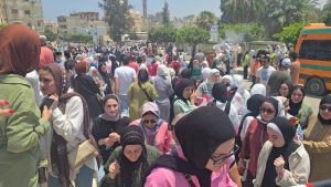 طلاب شمال سيناء يحتفلون بانتهاء ماراثون الثانوية العامة - 7 - سيناء الإخبارية