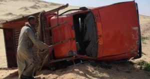 إصابة 13 شخصًا في انقلاب سيارة محملة بالعمالة الزراعية بالبحيرة - 1 - سيناء الإخبارية