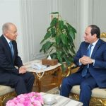 السيسي يستقبل أمين عام جامعة الدول العربية لبحث القضايا العربية والأزمات الإقليمية - 1 - سيناء الإخبارية