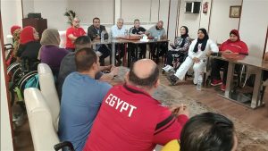 اجتماع تنسيقي للجنة البارالمبية المصرية مع لاعبي منتخب رفع الأثقال - 1 - سيناء الإخبارية