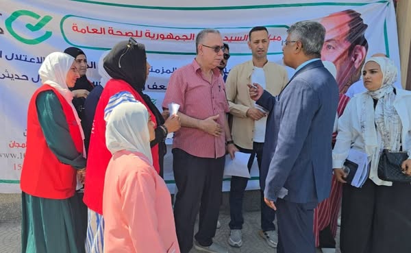 انطلاق المرحلة الثالثة من مبادرة "100 يوم صحة" في شمال سيناء بقيادة وكيل وزارة الصحة - 1 - سيناء الإخبارية