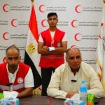 القومي لمكافحة الإرهاب يزور فرع الهلال الأحمر بشمال سيناء ويكرم المتطوعين - 7 - سيناء الإخبارية