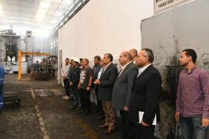وزير الإنتاج يتفقد مصنع 99 الحربي: التزام بتوطين التكنولوجيا - 3 - سيناء الإخبارية