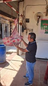ضبط لحوم ودواجن غير صالحة للاستهلاك في حملة تفتيشية بشمال سيناء - 1 - سيناء الإخبارية