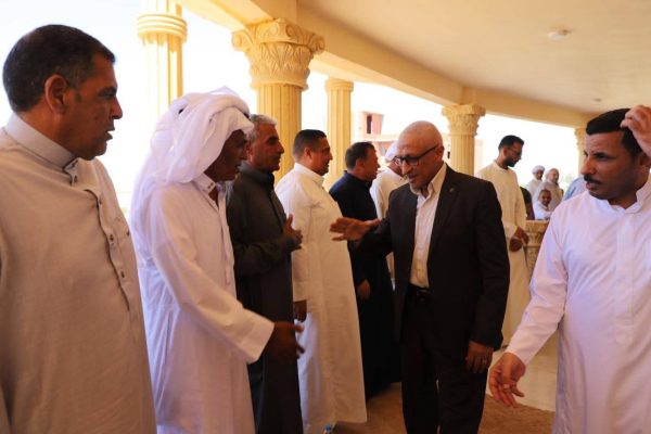 محافظ شمال سيناء لشيوخ وعواقل بئر العبد:  الدولة لن تتوقف عن تنمية سيناء وخدمة أهلها - 1 - سيناء الإخبارية