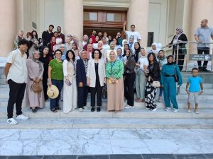 حين يُصافح الفن التاريخ... لوحات شابة تحيي ملامح الحضارة بالمتحف اليوناني الروماني - 1 - سيناء الإخبارية