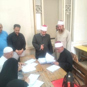رئيس قطاع المعاهد الأزهرية يتفقد مراكز التصحيح: كل درجة أمانة - 3 - سيناء الإخبارية