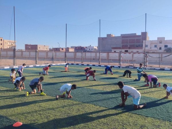 استمرار تدريبات شعبة كرة القدم بمركز شباب الصيادين - 1 - سيناء الإخبارية