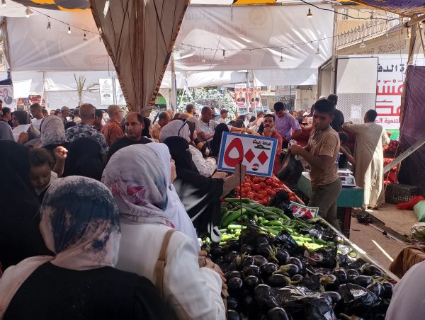 محافظ شمال سيناء يفتتح "سوق اليوم الواحد" لمواجهة الغلاء وتوفير السلع بأسعار مخفضة - 5 - سيناء الإخبارية