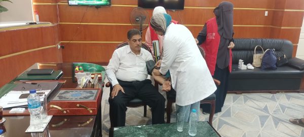رئيس مدينة العريش يستقبل النسخة الثالثة من مبادرة "100 مليون صحة" - 1 - سيناء الإخبارية