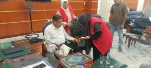 رئيس مدينة العريش يستقبل النسخة الثالثة من مبادرة "100 مليون صحة" - 3 - سيناء الإخبارية