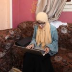 وزارة الاتصالات تهدي الأولى على الثانوية الأزهرية للمكفوفين "لاب توب" خاصاً لدعم مسيرتها التعليمية - 1 - سيناء الإخبارية