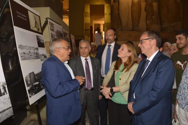 المتحف المصري يفتح نافذة على الماضي بمعرض إيطالي يوثق جماليات مصر القديمة - 1 - سيناء الإخبارية