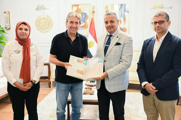 محافظ جنوب سيناء يبحث التعاون مع جامعة هليوبوليس لإقامة مشروعات زراعية ومنح مجانية لأبناء المحافظة - 3 - سيناء الإخبارية