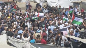 آلاف الفلسطينيين في غزة يهتفون للمبادرة المصرية: كفى عدوانًا ودمارًا - 19 - سيناء الإخبارية
