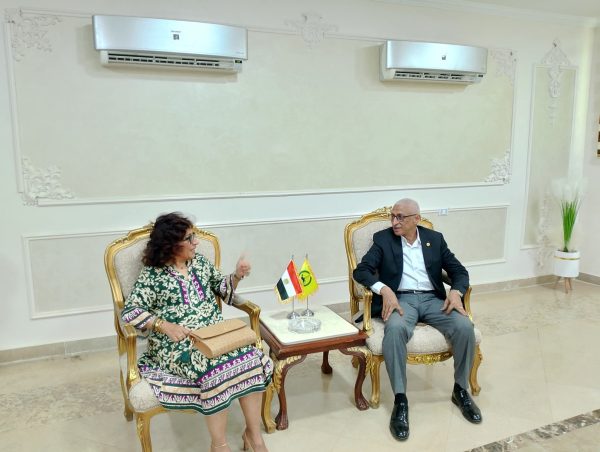 محافظ شمال سيناء يستقبل وفد الكنيسة الإنجيلية ويشيد بدعم الفلسطينيين - 7 - سيناء الإخبارية