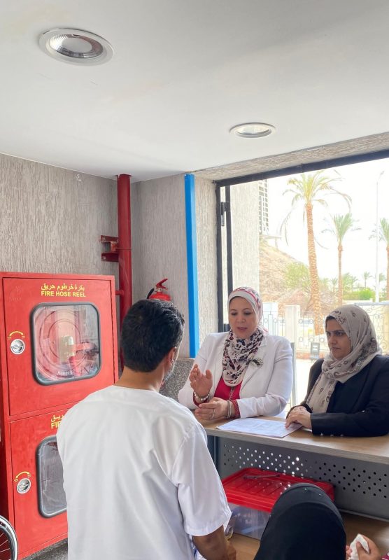 مرور تفقدي لوحدة طب أسرة طابا في جنوب سيناء - 1 - سيناء الإخبارية