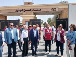محافظ شمال سيناء يستقبل وفداً رفيع المستوى من مجموعة "الحكماء" - 19 - سيناء الإخبارية
