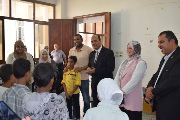 جامعة العريش تستقبل سفراء الطفولة بشمال سيناء لقضاء يوم ترفيهي داخل الحرم الجامعي - 1 - سيناء الإخبارية