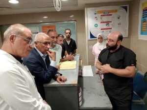 محافظ شمال سيناء يطمئن على المرضى بمستشفى العريش ويكرم التمريض - 5 - سيناء الإخبارية