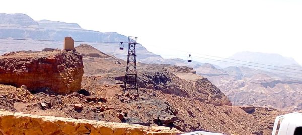 لجنة آثار تعاين مسار التليفريك التاريخي بأم بجمة تمهيدًا لتطويره واستثماره - 19 - سيناء الإخبارية