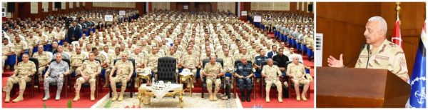 القائد العام للقوات المسلحة يلتقي مقاتلي المنطقة الغربية ويؤكد جاهزيتهم القتالية (صور) - 5 - سيناء الإخبارية