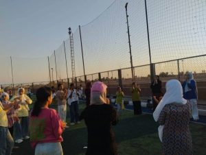 ختام معسكر "الرياضة من أجل التنمية" في أبورديس - 7 - سيناء الإخبارية