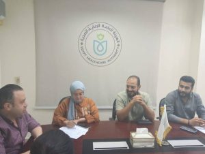 رئيس إقليم القناة يجتمع بالإدارات الفنية لهيئة الرعاية الصحية بجنوب سيناء - 1 - سيناء الإخبارية