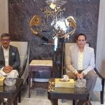 نائب محافظ شمال سيناء يستقبل السفير الباكستاني خلال وصول شحنة إغاثة لغزة - 1 - سيناء الإخبارية