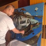 تجليات الإبداع بين المكان والخيال في ملتقى دهب العربي الأول للرسم والتصوير - 1 - سيناء الإخبارية