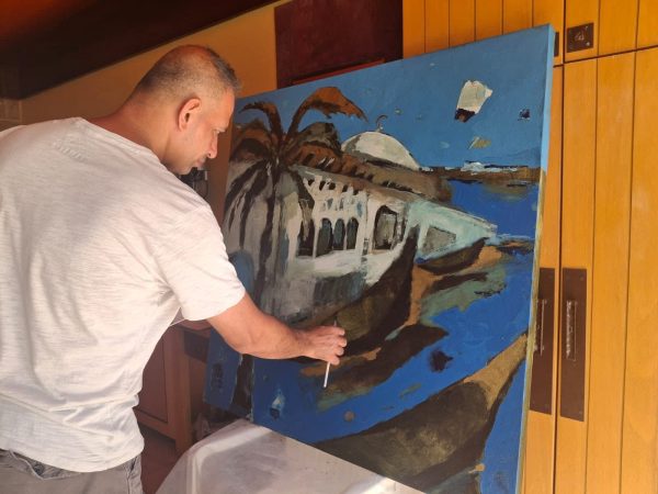 تجليات الإبداع بين المكان والخيال في ملتقى دهب العربي الأول للرسم والتصوير - 7 - سيناء الإخبارية