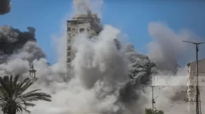 الاحتلال يهدم برج "مشتهى" إيذانًا بمرحلة جديدة في غزة - 15 - سيناء الإخبارية