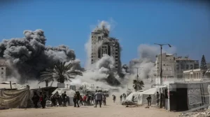 الاحتلال يهدم برج "مشتهى" إيذانًا بمرحلة جديدة في غزة - 7 - سيناء الإخبارية