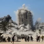 الاحتلال يهدم برج "مشتهى" إيذانًا بمرحلة جديدة في غزة - 3 - سيناء الإخبارية