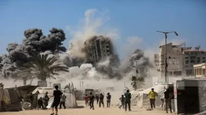 الاحتلال يهدم برج "مشتهى" إيذانًا بمرحلة جديدة في غزة - 13 - سيناء الإخبارية