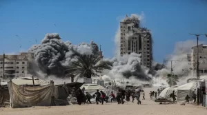 الاحتلال يهدم برج "مشتهى" إيذانًا بمرحلة جديدة في غزة - 9 - سيناء الإخبارية