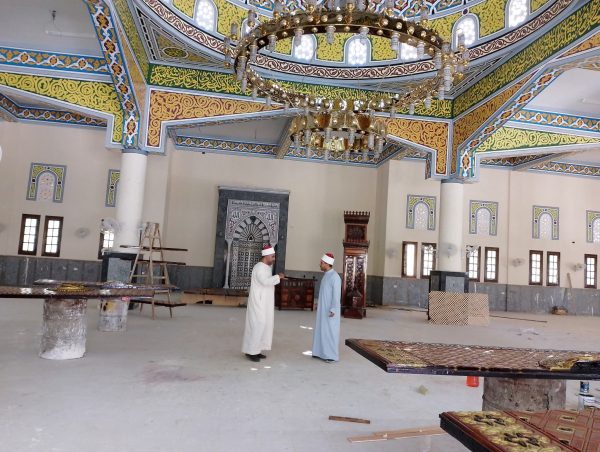 مدير أوقاف جنوب سيناء يتفقد أعمال تطوير وبناء المساجد بالمحافظة - 1 - سيناء الإخبارية