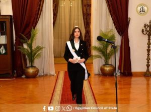 القضاة والقاضيات الجُدد يؤدون اليمين القانونية أمام رئيس مجلس الدولة - 3 - سيناء الإخبارية