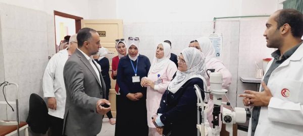 وكيل صحة شمال سيناء في زيارة مفاجئة لعيادات مستشفى العريش العام - 1 - سيناء الإخبارية