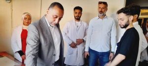 وكيل صحة شمال سيناء في زيارة مفاجئة لعيادات مستشفى العريش العام - 3 - سيناء الإخبارية