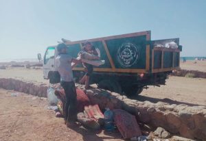 حملة مكبرة للنظافة ورفع الإشغالات في منطقة اللاجون لتعزيز السياحة - 5 - سيناء الإخبارية