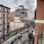  انفجار غاز بحانة في مدريد ويسفر عنه إصابة العشرات - 1 - سيناء الإخبارية